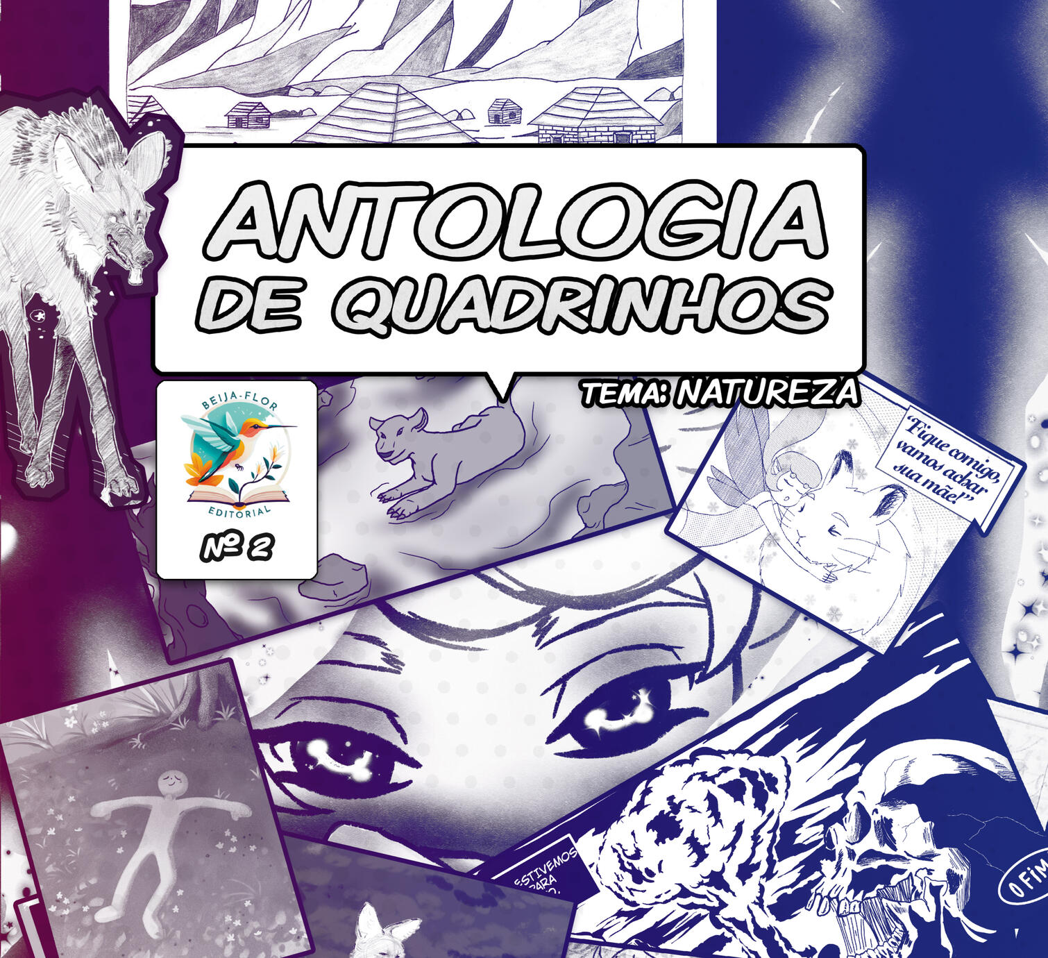 Cover, comic and layout for Beija Flor Editorial