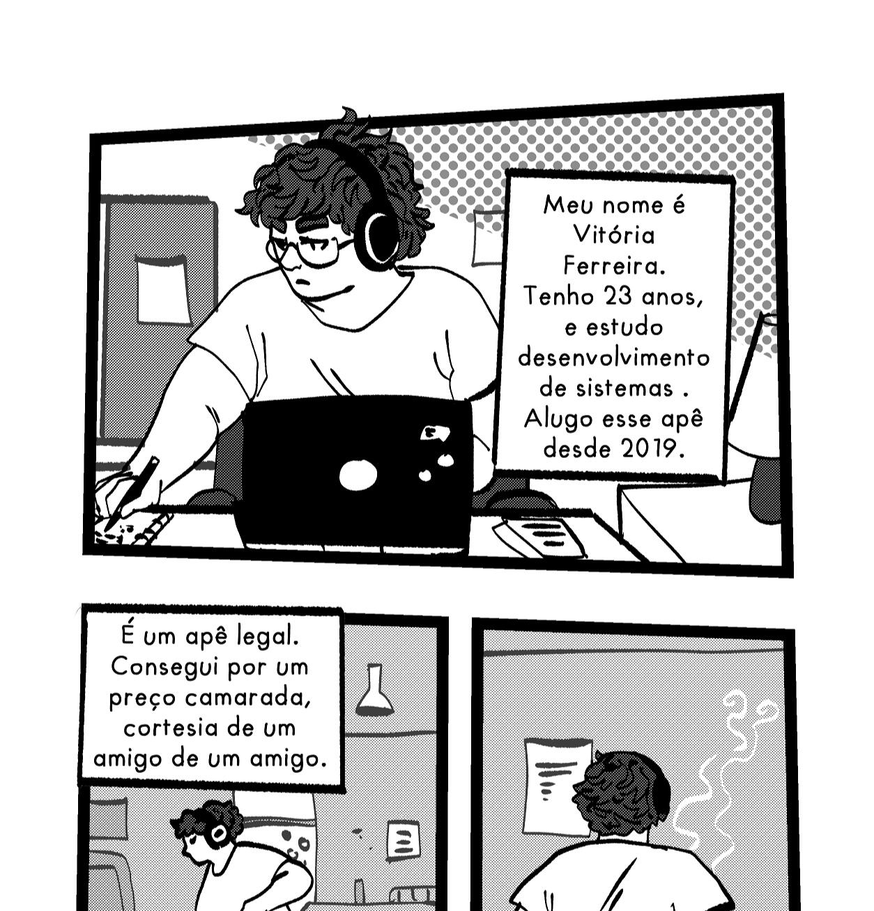 Cover, comic and layout for Beija Flor Editorial