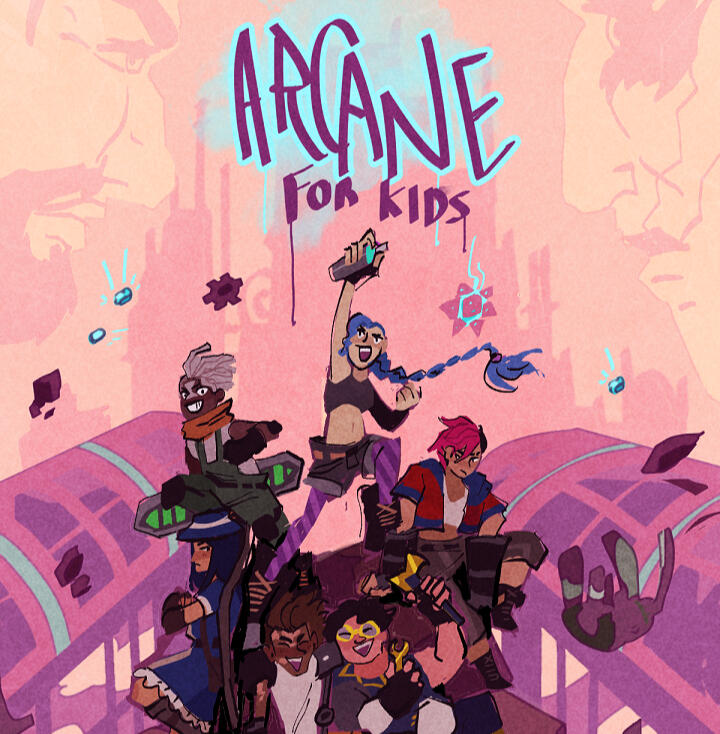 Comic project developed in tribute to ARCANE netflix series.